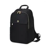 Briefcases Portable Ladies 15.6 Inch Notebook Laptop Bag Women Double-Shoulder Travel Business Casual Package School Backpack