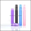 Perfume Bottle 10Ml Empty Per Bottle Plastic Spray Atomizer Mini Pen Sample Split Bottles Colorf Makeup Tools Hha1378 Drop Delivery Dheaj