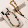 1PC Cell Phone Straps Charms New Fashion Color Anti-Lost Cellphone Chains Lanyard For Women Men Mobile Chain Party Jewelry Accessories