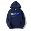 Sweats à capuche pour hommes Sweats TRAPSTAR Survêtement Marque Imprimé Sportswear Hommes 18 Couleurs Chaudes Deux Pièces Ensemble Lâche Sweat Pantalon Jogging 221117