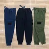 topstoney designer herenbroek side label island badstof overall met dubbele zak en trekkoord