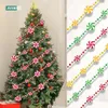 Christmas Decorations 2.4Meter Colorful Candy Pendant Garland Ins Nordic Series Sweets Ball String Handmade Nursery Children Room Tree Decor 221117