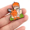 Broszki Anime Pins Lapel Tekstka Enami Pin odznaka roku prezent manga plecak