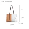 HBP Totes Stuff Sacks Autumn Winter Grincbag Handbag Large Tote Bag Bag Women's Counter Bag Advanced Advanced Resventing اثنين