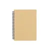 A4/16K carnet de croquis cahier à spirale intérieur blanc couverture en papier Kraft fournitures scolaires crayon dessin bloc-notes bureau