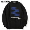 Maglioni da uomo LENSTID Uomo Hip Hop Maglione lavorato a maglia Modello creativo Stampa Streetwear Harajuku Autunno Hipster Casual Maglieria Pullover 221117