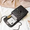 Factory 80% Off Clearance Wholesale Women's Small Bag Version Wild One Shoulder Messenger Chain Soft Leather Mini Phone