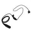 Walkie Talkie Air-Tube Acoustic Headset PVOX MIC For Motorola HT750 HT1250 GP328 GP329 GP340 GP380 MTX850 PRO5150