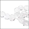 Andra andra strängar 6mm 8mm 10mm 12mm 20mm Clear Facetterade glas runda pärlor för smycken som tillverkar DIY -armband halsbandsother droppleverans DHWD4