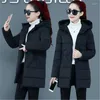 Trench Cods Coats Winter Women's Long Female Femme Parkas Big Size Vestes Hooded Femme d￩contract￩e Coton Down Overcoats