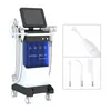 11 en 1 H2O Dermabrasion Machine faciale Aqua Face Clean Microdermabrasion Équipement professionnel pour le visage à l'oxygène Crystal Diamond Water Peeling555