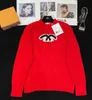 여자 스웨터 디자이너 스웨터 여성 가을 ​​크루 넥 스트라이프 패션 롱 슬리브 고급 자카드 카디건 니트 재킷 A16 1CKI