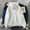 Herrtröjor tröjor herr höst mode fasta färg harajuku street tröja hoodie långa ärmar casual baggy klädtoppar hip hop sport pullover 221117