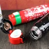Bottiglie d'acqua Thermos natalizi in acciaio inossidabile termico Boccette sottovuoto mantiene la tazza isolante fredda per i regali del tè 221118