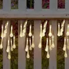 Строки 300 см 20 светодиодные капельные струны светильники Сказочные светильники Медные проволоки отдых на открытой лампе для рождественской елки свадьба