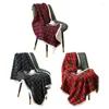 Couvertures Plaid Blanket Throw Cover Anti-Static Reversible For All-Season