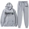 남자 Tracksuits 남자 가을 겨울 세트 TrapStar 까마귀 바지 조각 캐주얼 tracksuit womanSportswear 브랜드 의류 땀 Suitluxury 의류