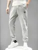 Vinter zip fickor byxor tjocka varma tr￶jor m￤n joggar sportkl￤der casual track byxor manlig termisk fleece byxor broderi bokst￤ver