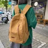 Backpack Outdoor Travel Women's Bag 2022 Trend Large Capacity Schoolbags For Student Solid Fashion Female Men Backbags