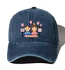 Berets Teenagers Denim Baseball Cap Men Women Cowboy Bone Summer Autumn Hip Hop For Anime Hinamatsuri Cartoon Hats