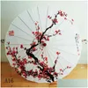 Umbrellas Womens Rain Chinese Fengshui Silk Dance Japanese Poney Decorative Bamboo Oil Paper Umbrella Parasol 210401 Drop Delivery H Dhogu