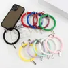 1PC Cell Phone Straps Charms Silicone Wristbands Ring Circle Bracelet Charm Lanyards Strap for Mobile Keychain Anti-Lost Lanyard