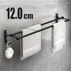 Shower Curtains Punch-free Towel Bar Bathroom Hanger Bath Hook Storage Toilet Wall-mounted Curtain Poles Double-rod Shelf