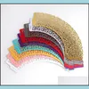 Cupcake 26 colori Laser Cut Involucri per cupcake Decor Involucro di compleanno Decorazione per feste di matrimonio Baby Shower Torta fatta a mano Drop Delivery Dhsik