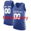 Джеймс баскетбол Custom Kentucky Wildcats Oscar Tshiebwe Basketball Jersey CJ Fredrick Sahvir Wheeler Daimion Collins Cason Wallace Chris Livingston Ken