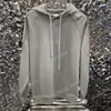 xinxinbuy erkekler tasarımcı sweatshirtler Paris jakard mektup yansıtıcı bant kadın sweatshirts siyah gri yeşil kayısı xs-l