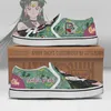 Anime Diy Gümrük Ayakkabı Tasarımcı Eğitmenleri Erkek Kadınlar Kız Spor ayakkabıları Özelleştirilmiş Koşu Tuval Koşu Tahta Ayakkabıları Jogging Kişilik Ayakkabı Tanrıçası Eur36-45