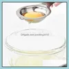 Narzędzia jaja separator jajek stal nierdzewna żółtko białe dzielniki dzielniki gadżetów kuchennych narzędzie do gotowania do pieczenia Downis