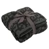 Зимнее одеяло с леопардовым принтом, диванное одеяло с сиестой, креативное одеяло в американском стиле 8652690