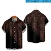 M￤ns casual skjortor 2022 Camicette Summer Fashion Chemises Mens Hawaiian Shirt tryckt kort ￤rm Big us Size Hawaii Camisas