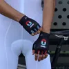 Radfahren Handschuhe Neue Pro TT Zeitfahren Bike Team Half Finger Männer Frauen Atmungsaktive Edition Sport Guantes Ciclismo T221019