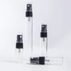 Mini Spray Glass Bottle 2ml 2.5ml 3ml 5mL 10ml Clear Amber Perfume Atomizer