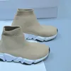 Tasarımcı Çocuk Ayakkabı Sıradan Slaytlar Çorap Platformu Siyah Gençlik Çocuk Bebekler Erkek Kızlar Hız Hız Eğitmenleri Runner Toddler Sneaker Yüksek Suftv#