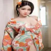 2022 Nouvelle taille en silicone Big Breast Sex Dolls oral anal vagin squelette japonais adulte mini les poup￩es d'amour anime r￩alistes pour hommes256g