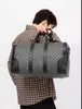 Toile de luxe grande capacité femmes hommes sacs de voyage en cuir pu célèbre sac de sport à bandoulière classique sac à main bagage à main cadeau de Noël 558
