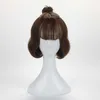 Damen-Perücken, weiblich, kurzes Haar, Air Bangs, Bobo-Kopf, Locken-Set