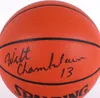 Sammlerstück, Chamberlain LeBron Curry, signiert, signiert, signiert, Signature Auto, Autogramm, Indoor/Outdoor-Sammlung, Sprots, Basketballball