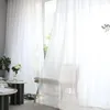 Curtain Pearl Sheer For Living Room Floral Romantic Delicate Pastoral Country Lace Wave Bottom Bay Window Drapes Tende M200C