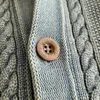 Men's Jackets Men's Vintager Shawl Collar Coat Old Washed Casual Jacket Amekaji Crew Neck Cotton Sweater Knitted