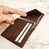 PORTAFOGLIO SLENDER N63261 Designer Fashion Men's Zippy Portafoglio multiplo Tasca organizer Portamonete porta carte di lusso Pochette Borsa Cles