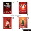 Banner-Flaggen, Außenhof-Dekoration, Banner, Frohe Weihnachten, Geschenke, Gartenflagge, schaffen Atmosphäre, Bogenflaggen, 6 m x F2, Drop-Lieferung, Dh7Kb