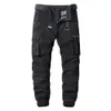 Pantaloni da uomo Pantaloni militari Casual Cotone Tinta unita Cargo Uomo Outdoor Trekking Viaggiare Multi-tasche Lavoro 221117