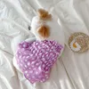 Ubrania z odzieży dla psa Purple Purple Princess spódnica Teddy Summer Puppy Sukienka niż niedźwiedź cienkie produkty