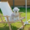 Dog Apparel Lotus Leaf Collar Puppy Dress Summer Pet Teddy Suspender Skirt Than Bear Fruit Clothes Pomeranian Cool Thin