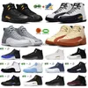 Styl retro w stylu Jumpman 12 12s buty do koszykówki Męskie Twist Twist Easter Zapatos Flu Game Concord UNC Medium Olive Casual Popular Man Sport