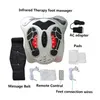 Appareil de massage électronique des pieds Infrarouge lointain Chauffage Points d'acupuncture Réflexologie Machine de massage des pieds Amincissant les coussinets de ceinture Soins du corps190